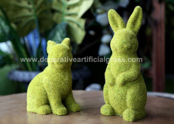 Craftsmanship Design Decorative Ornaments Mini Resin Rabbit Figurines 13*11*20cm