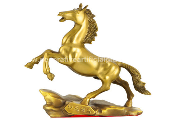 Hand Grinding Decorative Ornaments Copper Horse Statue 13*11*20cm