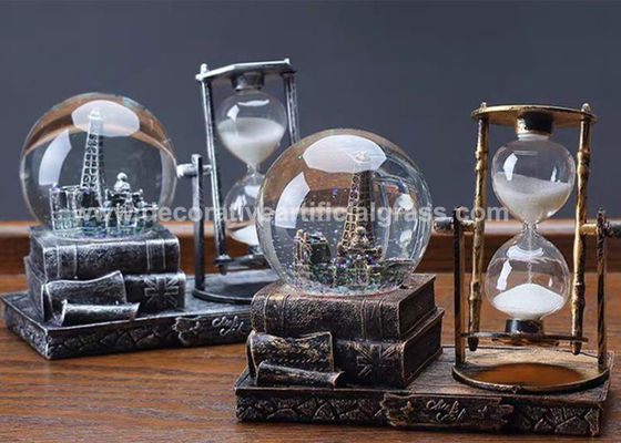 Retro Tower Hourglass Timer Crystal Ball Decorative Ornaments OEM ODM