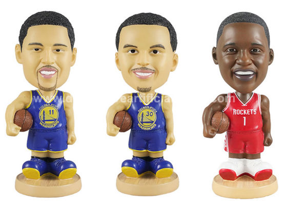 7*18cm Home Decorative Ornaments Resin NBA Action Figure Non-Toxic