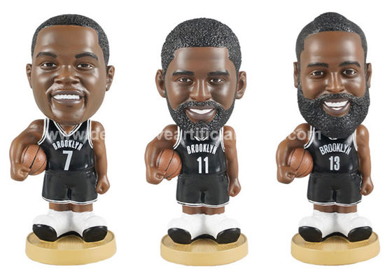 7*18cm Home Decorative Ornaments Resin NBA Action Figure Non-Toxic