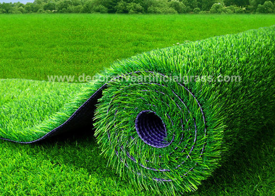 Polypropylene Yarn Artificial Grass Carpet Waterproof Synthetic Grass Lawn Anti-UV