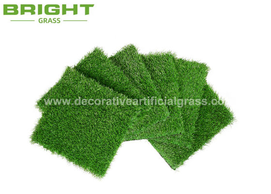 5 / 8&quot; Squared Artificial Grass Turf  Luxury Tufting Gauge 25mm 12000D