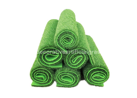Custom BSCI Decorative Artificial Grass Carpet 45mm Without Backing 100cm * 100cm