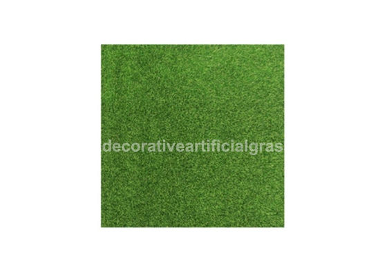 Custom BSCI Decorative Artificial Grass Carpet 45mm Without Backing 100cm * 100cm