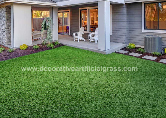Realistic Decorative Simulation Grass Lawn 50mm For Home Garden Yard 2*25m / Roll