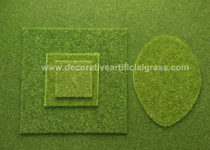 Rust Grass Rug Synthetic 8800 Dtex Custom Artificial Grass Rug 21000 Turf/Sqm