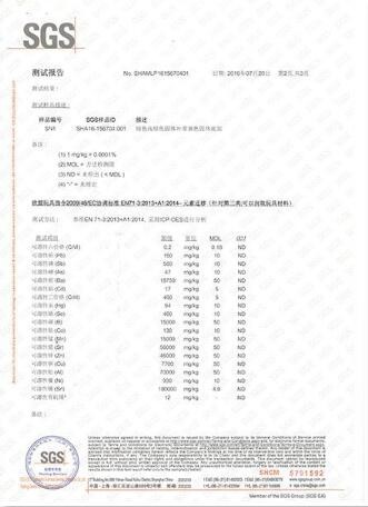 China Bright Dongli Jixie Co., Ltd. Certification